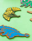 Crateit trælegetøj farv-selv dinosaurer