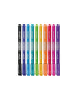 Gemaped glitter inker - 10 pc's