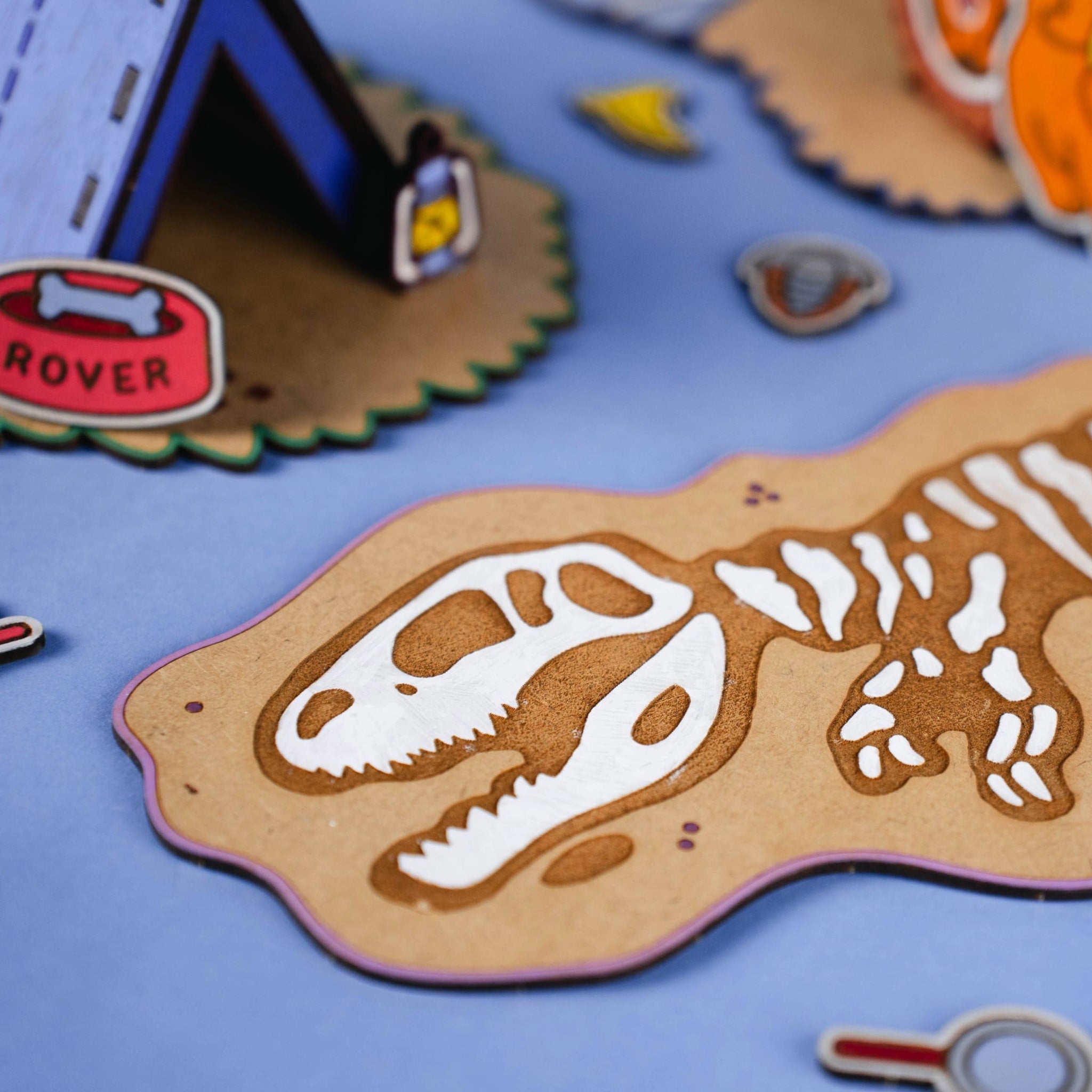 Crateit | Dinosaur Wood Toys | Rovers utflykt